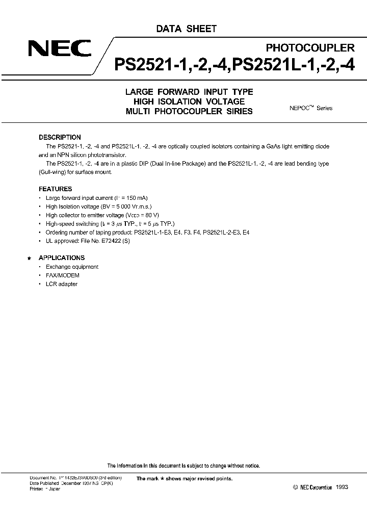 PS2521-1_144185.PDF Datasheet