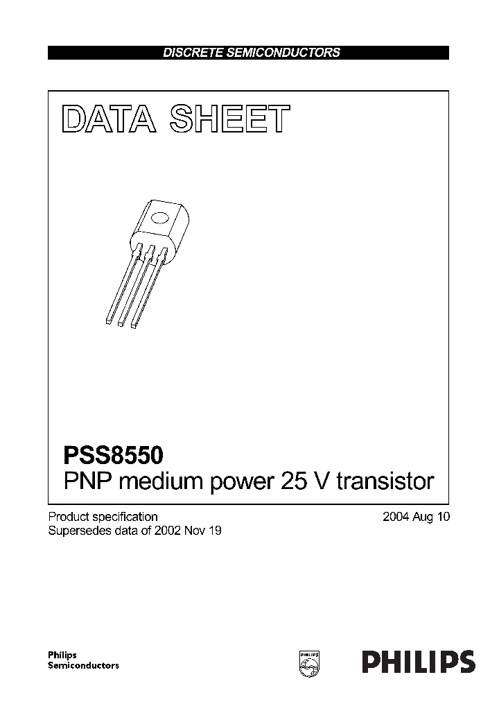 PSS8550C_129222.PDF Datasheet