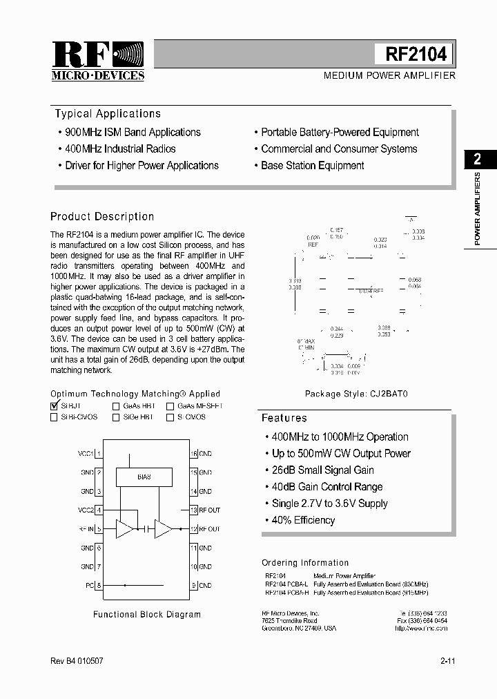 RF2104_99971.PDF Datasheet