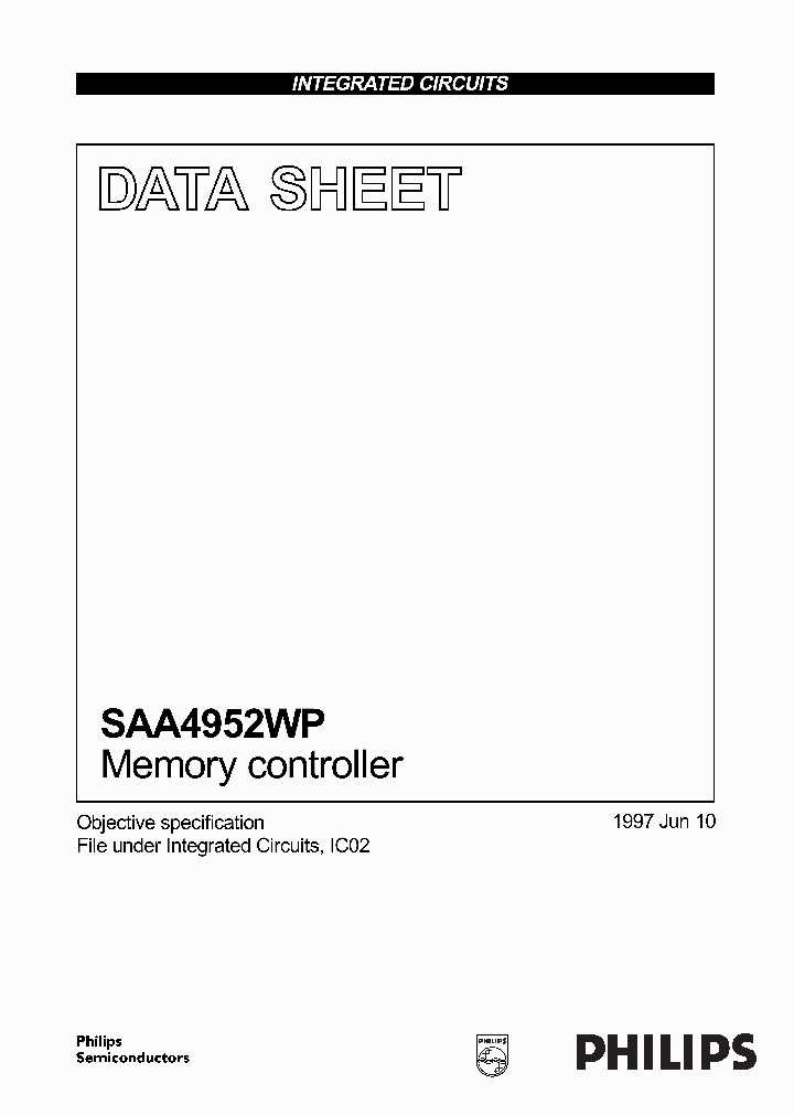 SAA4952WP_96898.PDF Datasheet