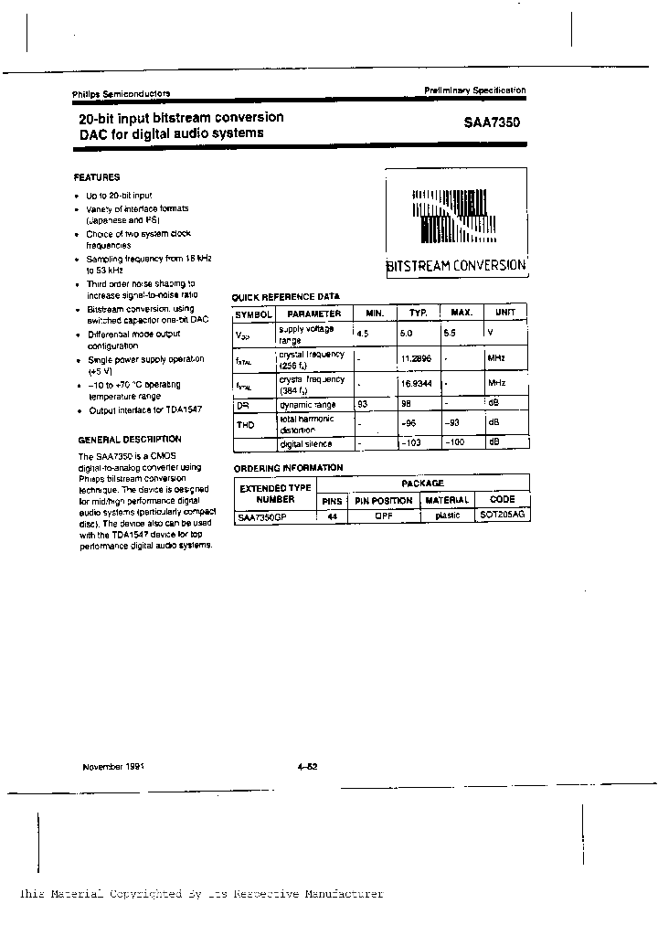 SAA7350_143846.PDF Datasheet