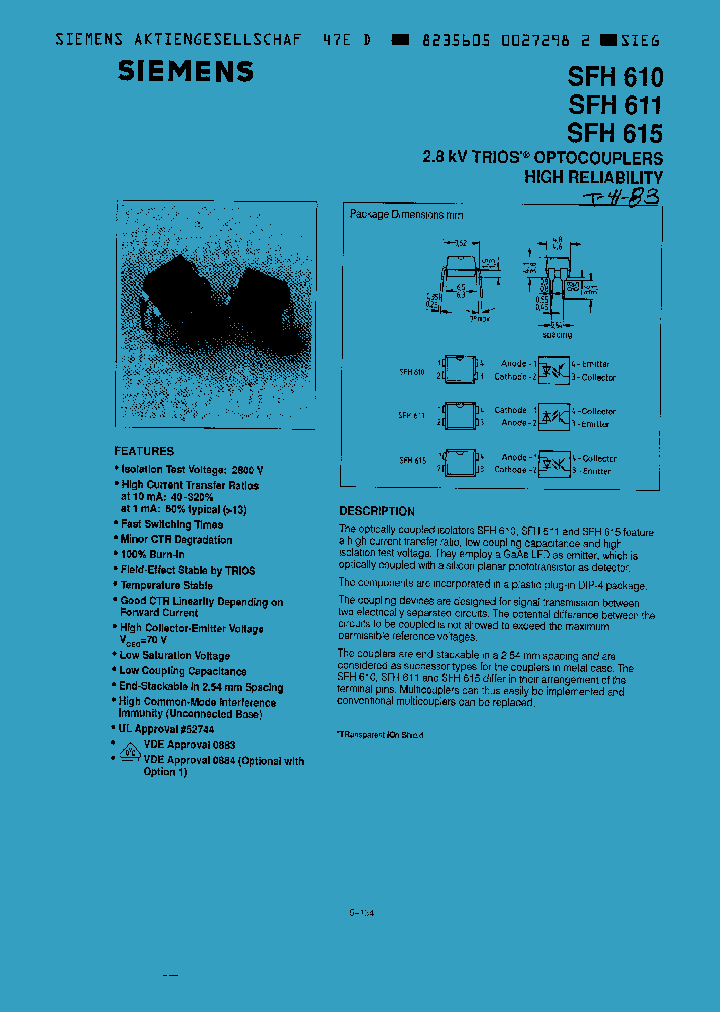 SFH610_127054.PDF Datasheet