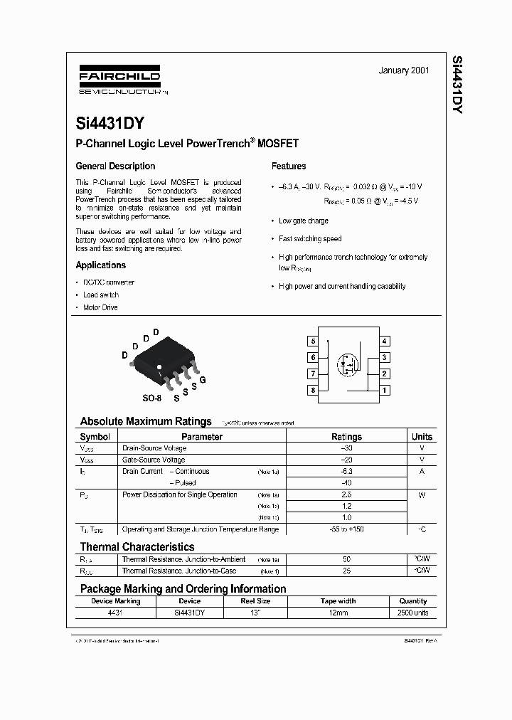 SI4431_35281.PDF Datasheet