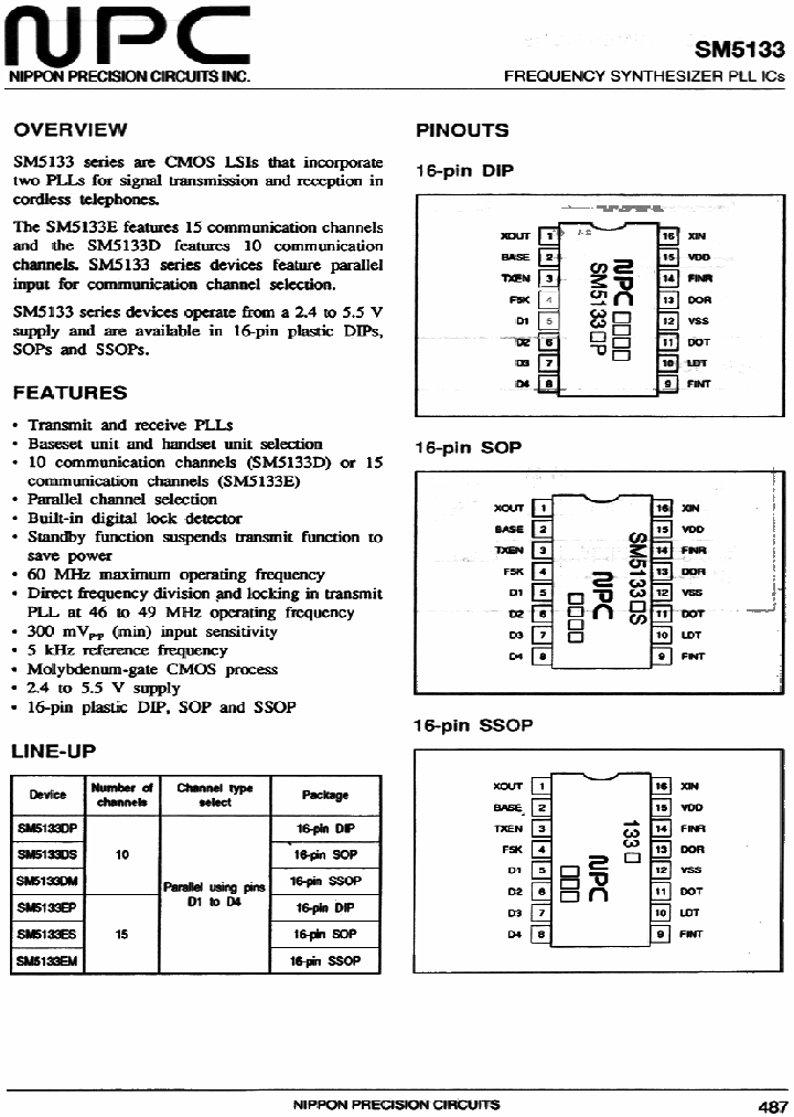 SM5133EM_141394.PDF Datasheet