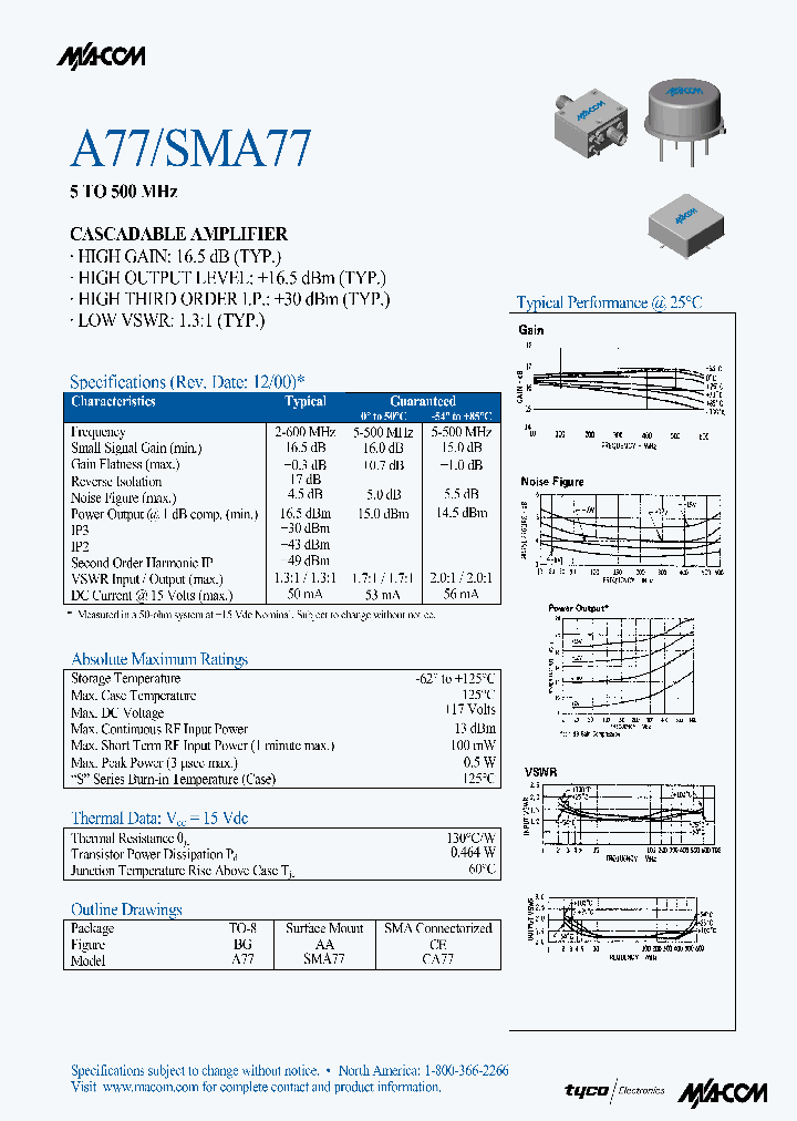 SMA77_128975.PDF Datasheet