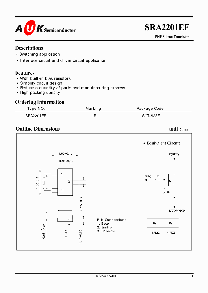 SRA2201EF_95524.PDF Datasheet