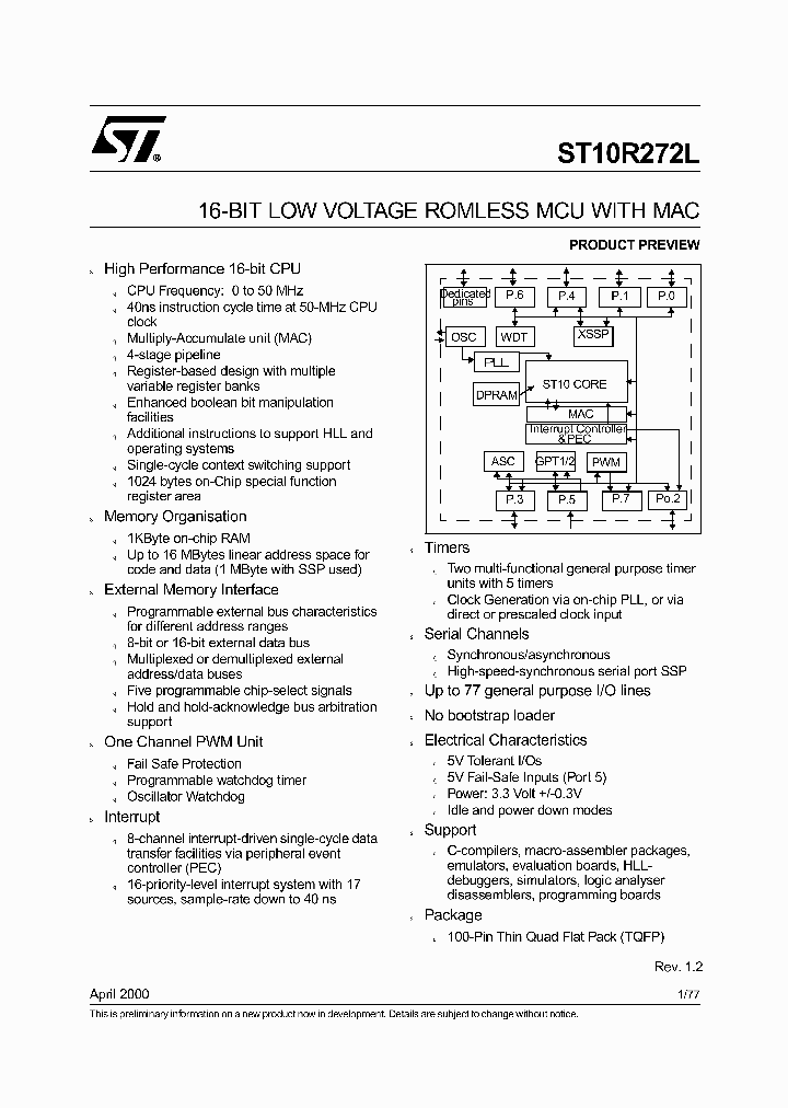 ST10R272_144480.PDF Datasheet