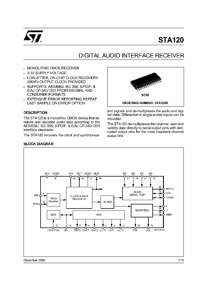 STA120_77401.PDF Datasheet