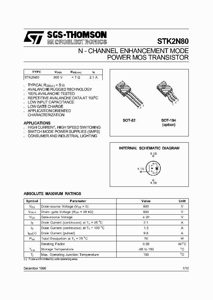 STK2N80_77237.PDF Datasheet