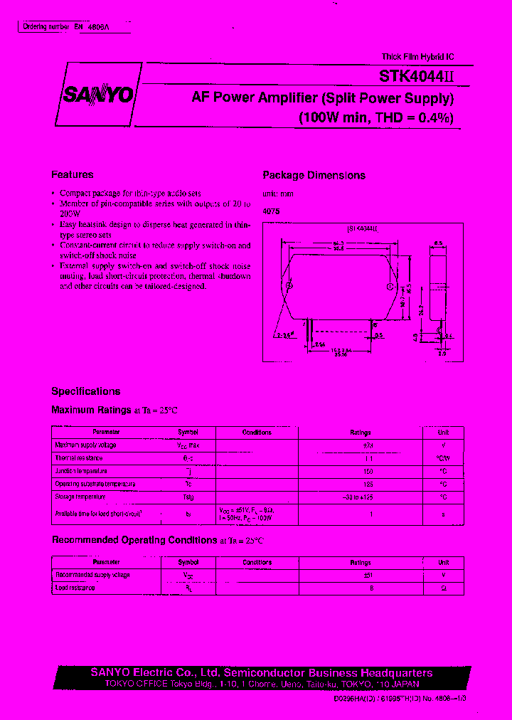 STK4044_154473.PDF Datasheet