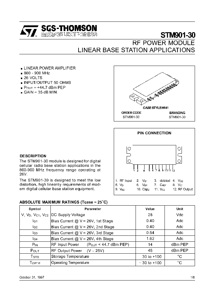 STM901-30_66527.PDF Datasheet
