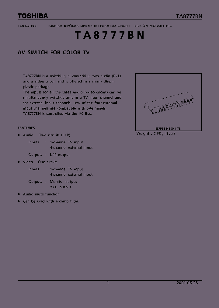 TA8777BN_71896.PDF Datasheet