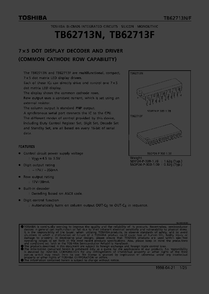 TB62713F_71637.PDF Datasheet