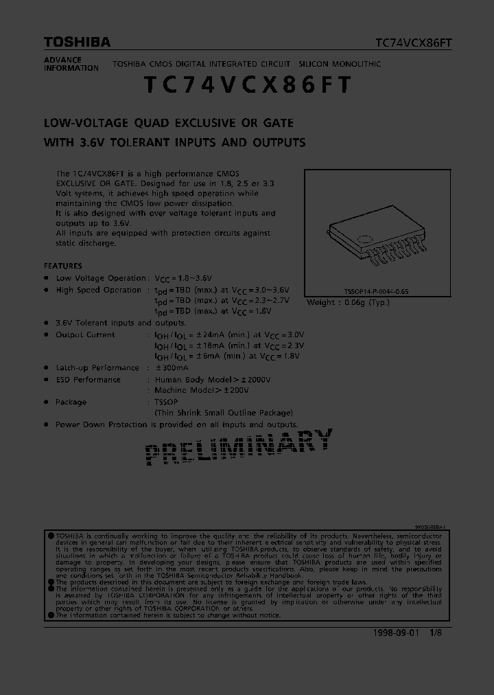 TC74VCX86FT_36841.PDF Datasheet