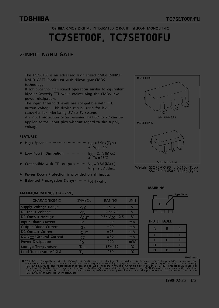 TC7SET00F_36863.PDF Datasheet
