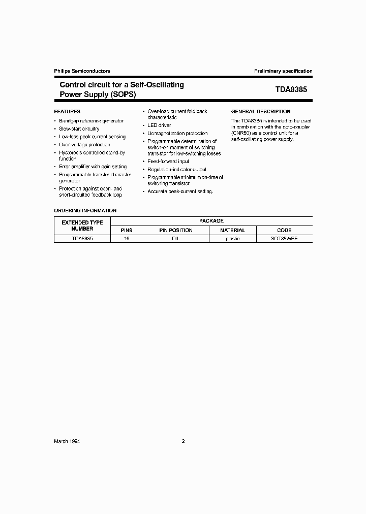 TDA8385_171930.PDF Datasheet