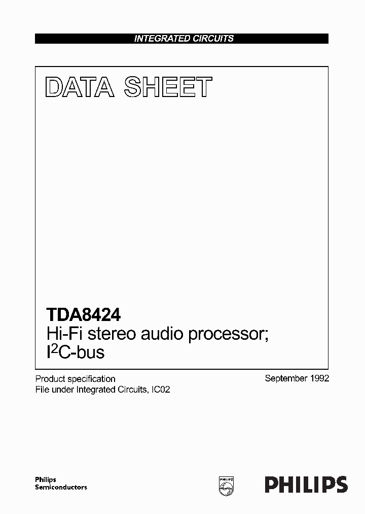 TDA8424_88656.PDF Datasheet