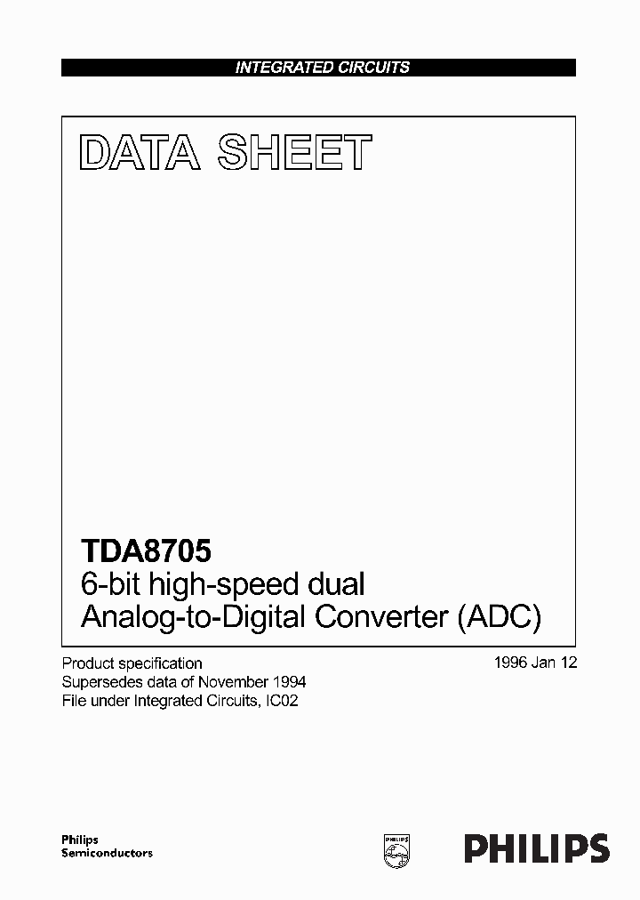 TDA8705_105780.PDF Datasheet