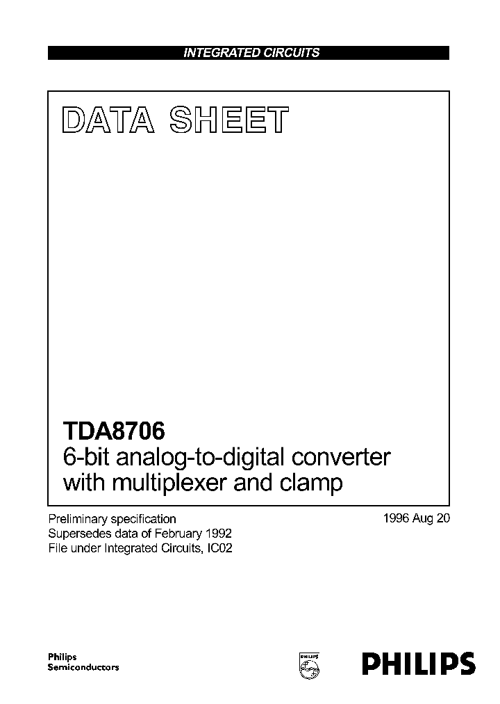 TDA8706_105784.PDF Datasheet