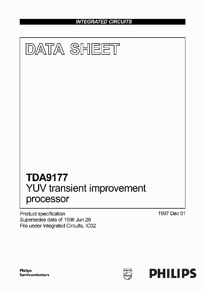 TDA9177_129521.PDF Datasheet