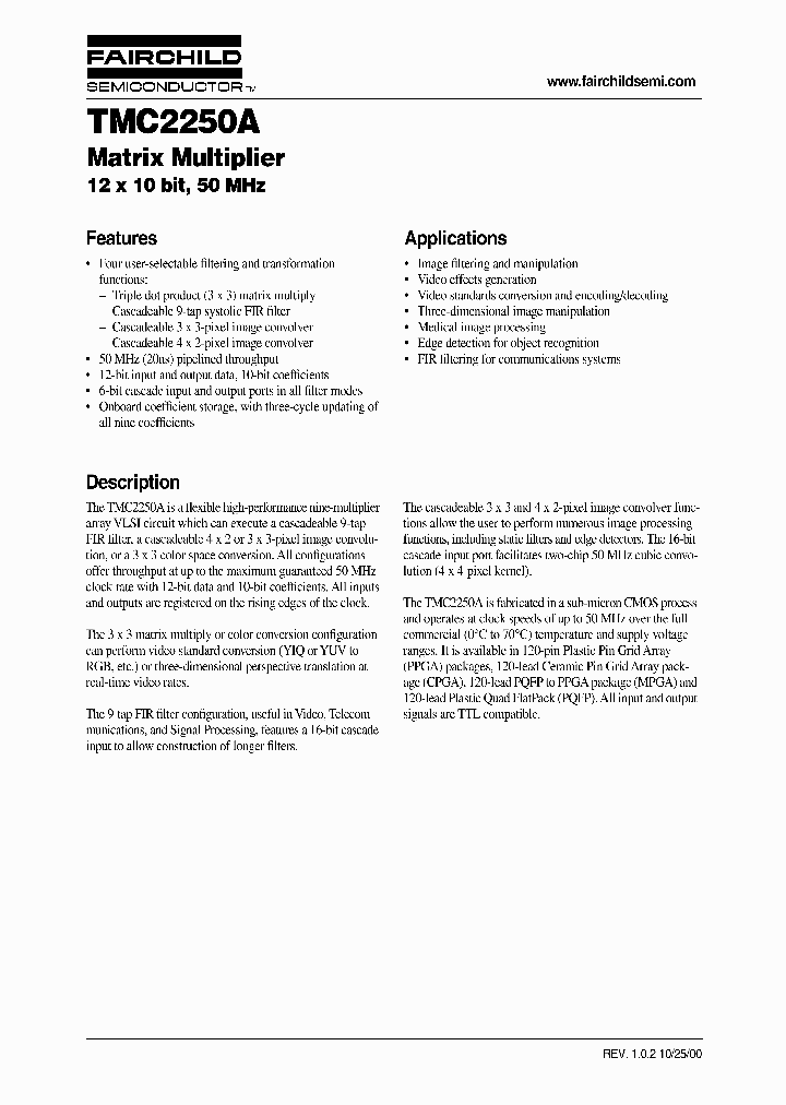 TMC2250A_66663.PDF Datasheet