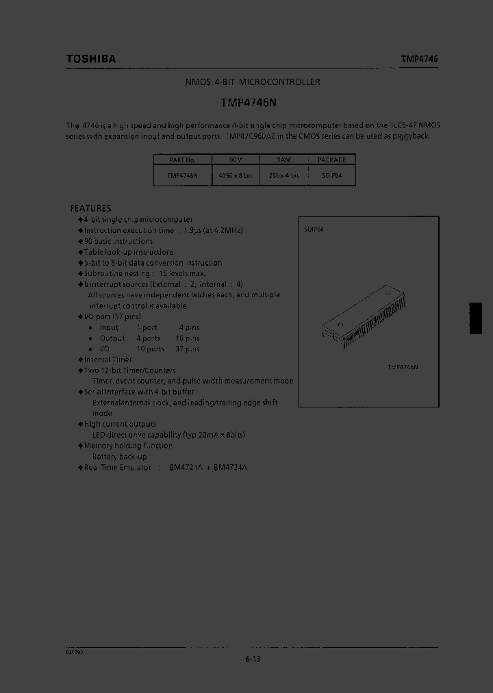 TMP4746N_149778.PDF Datasheet