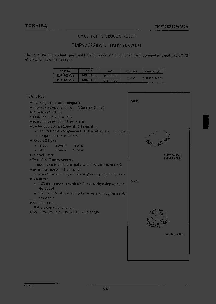 TMP47C420AF_37307.PDF Datasheet