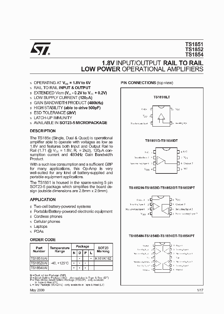 TS1851_64270.PDF Datasheet