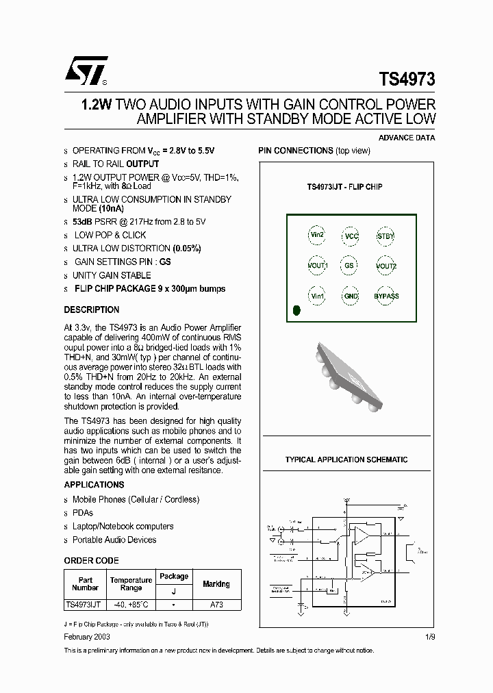 TS4973_64594.PDF Datasheet