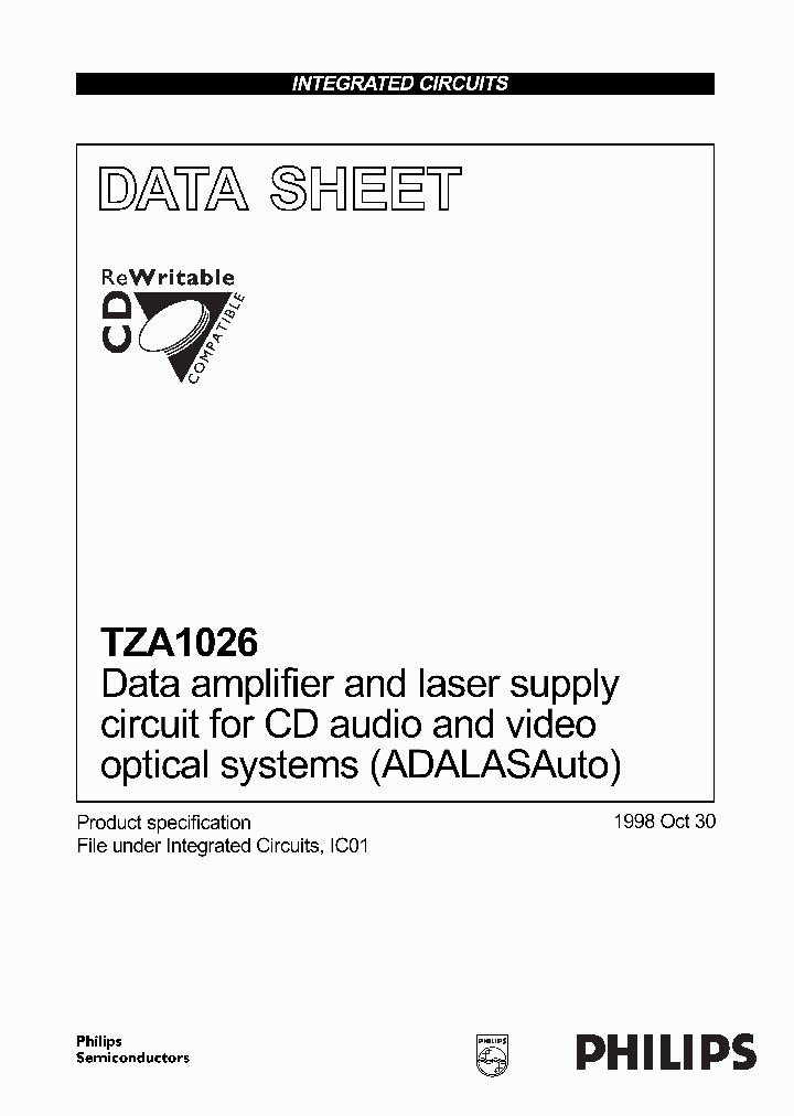 TZA1026_173494.PDF Datasheet