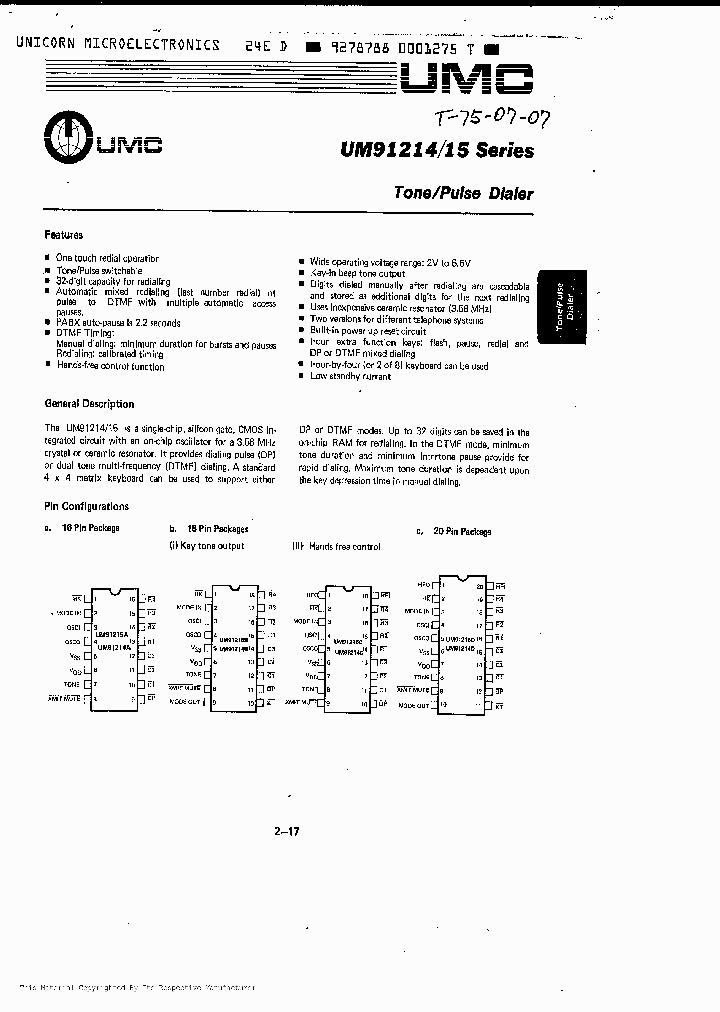 UM91215_10352.PDF Datasheet