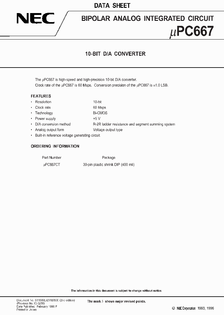UPC667_58948.PDF Datasheet