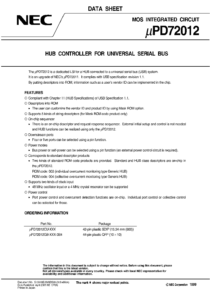 UPD720012_123128.PDF Datasheet