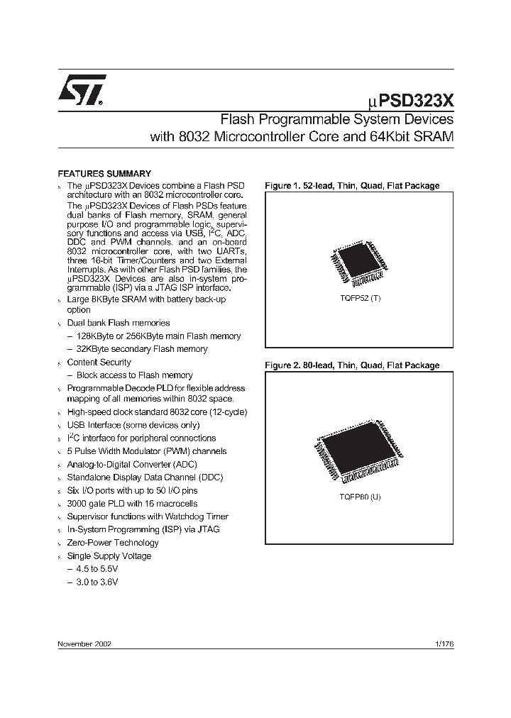 UPSD3213A-24U1T_38544.PDF Datasheet