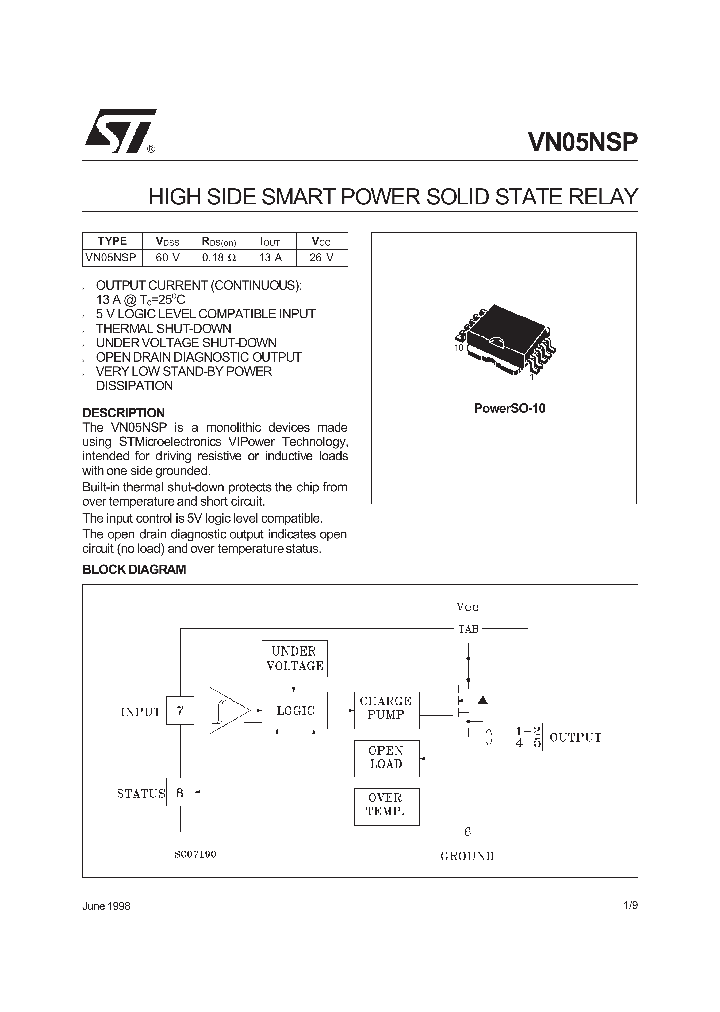 VN05NSP_54764.PDF Datasheet