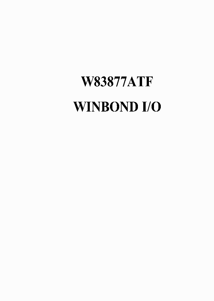 W83877ATD_52715.PDF Datasheet