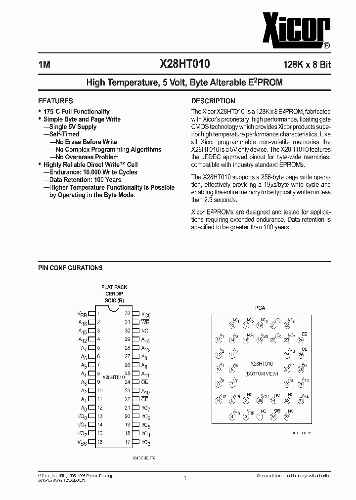 X28HT010_74845.PDF Datasheet