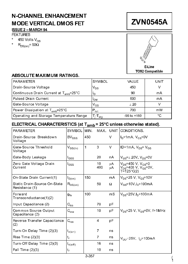 ZVN0545A_54766.PDF Datasheet