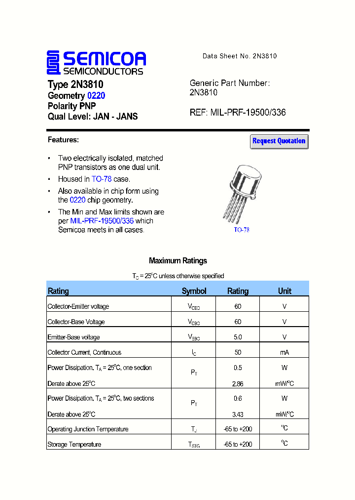 2N3810_257593.PDF Datasheet