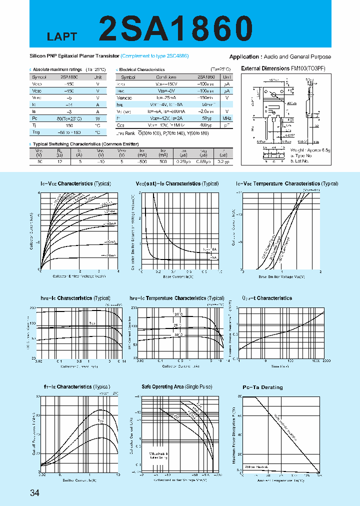 2SA1860_265492.PDF Datasheet