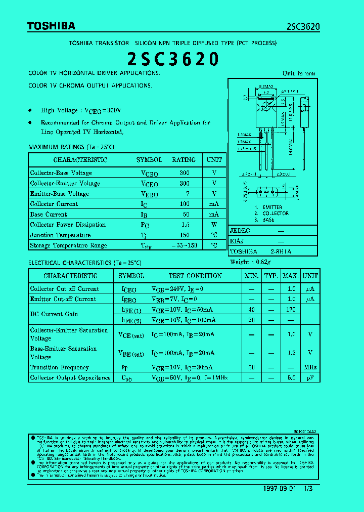 2SC3620_259555.PDF Datasheet
