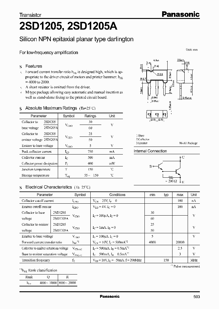 2SD1205_295298.PDF Datasheet