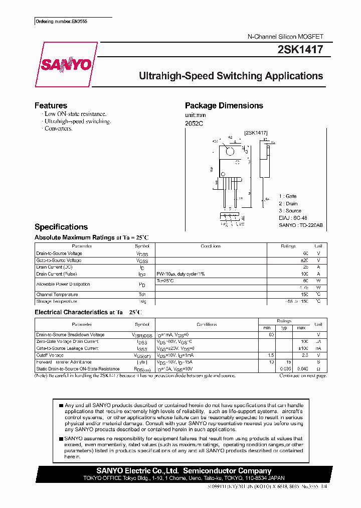 2SK1417_288815.PDF Datasheet