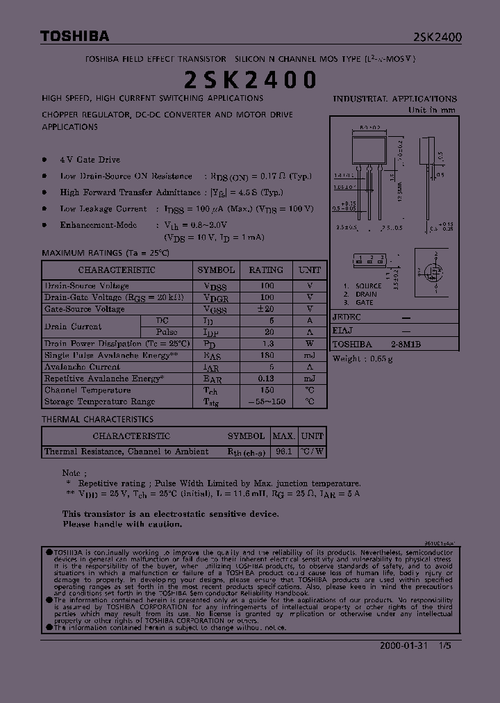 2SK2400_277934.PDF Datasheet