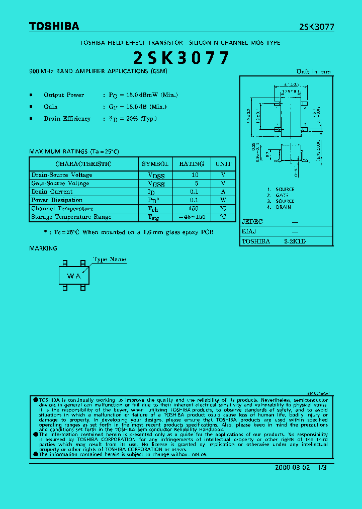 2SK3077_272042.PDF Datasheet