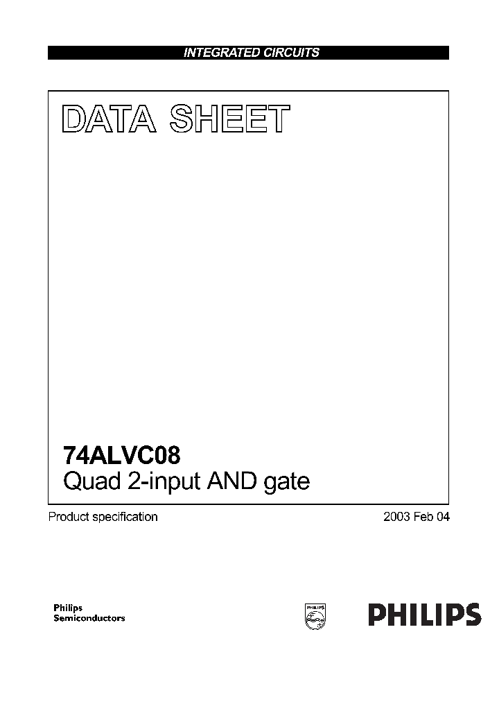 74ALVC08_287745.PDF Datasheet
