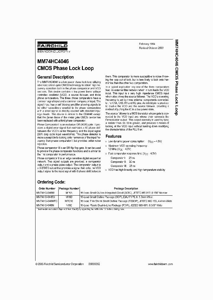 74HC4046_299199.PDF Datasheet