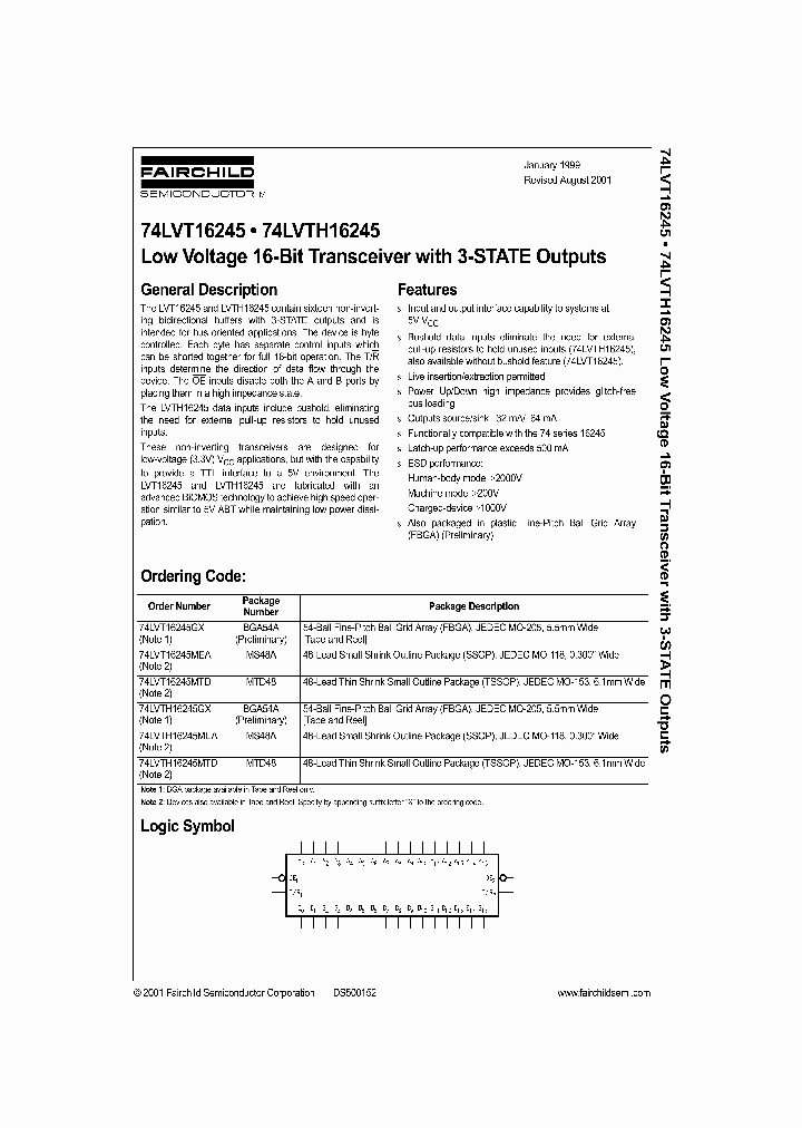 74LVT16245_253925.PDF Datasheet