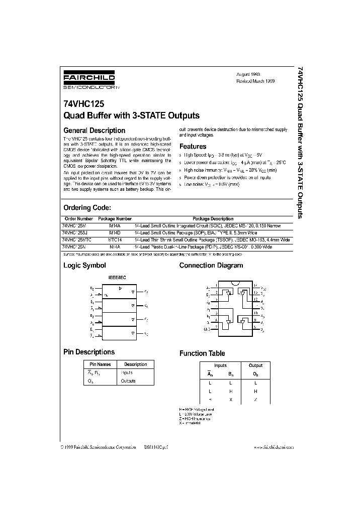 74VHC125_291523.PDF Datasheet