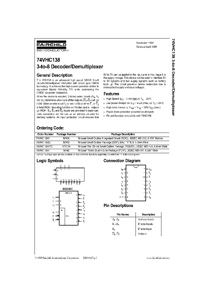 74VHC138_284720.PDF Datasheet